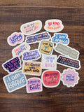 Affirmation Stickers - 20 count