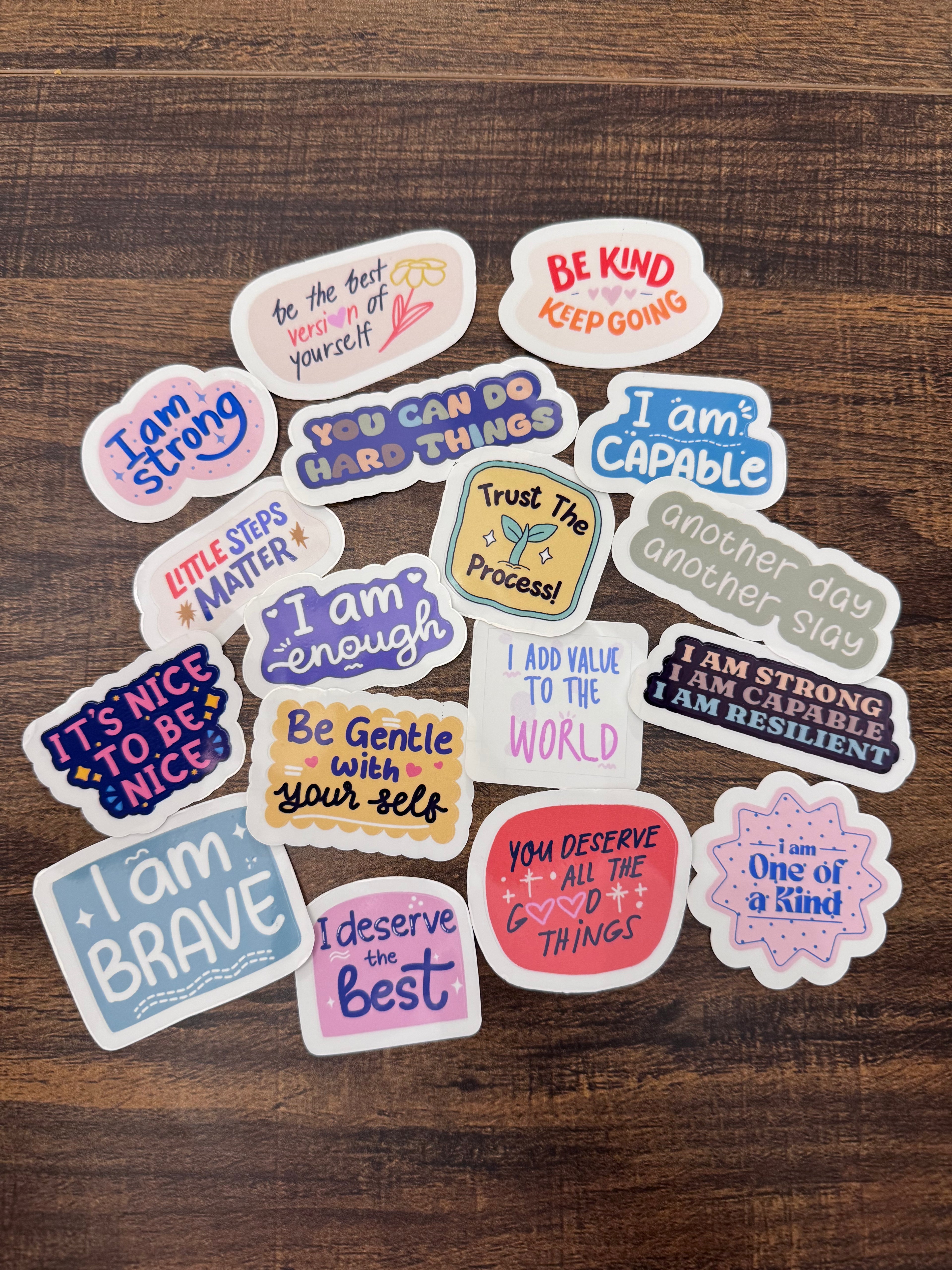 Affirmation Stickers - 20 count