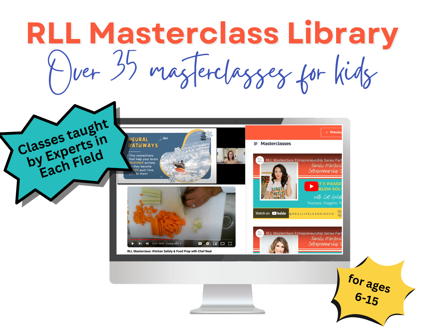 Real Life Learning Guide Bundle: PRINTED + DIGITAL Masterclasses
